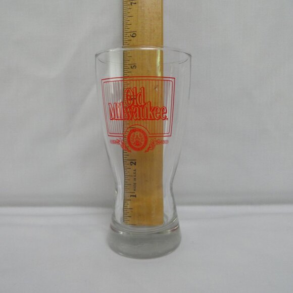 Vintage, Old Milwaukee bar draft beer glass - Picture 9 of 9